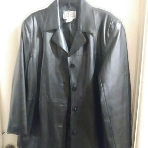 Clio Leather Coat